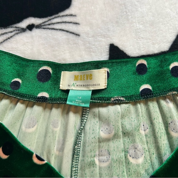 Maeve by Anthropologie Velvet Circle Skirt Size 1X - Picture 5 of 5